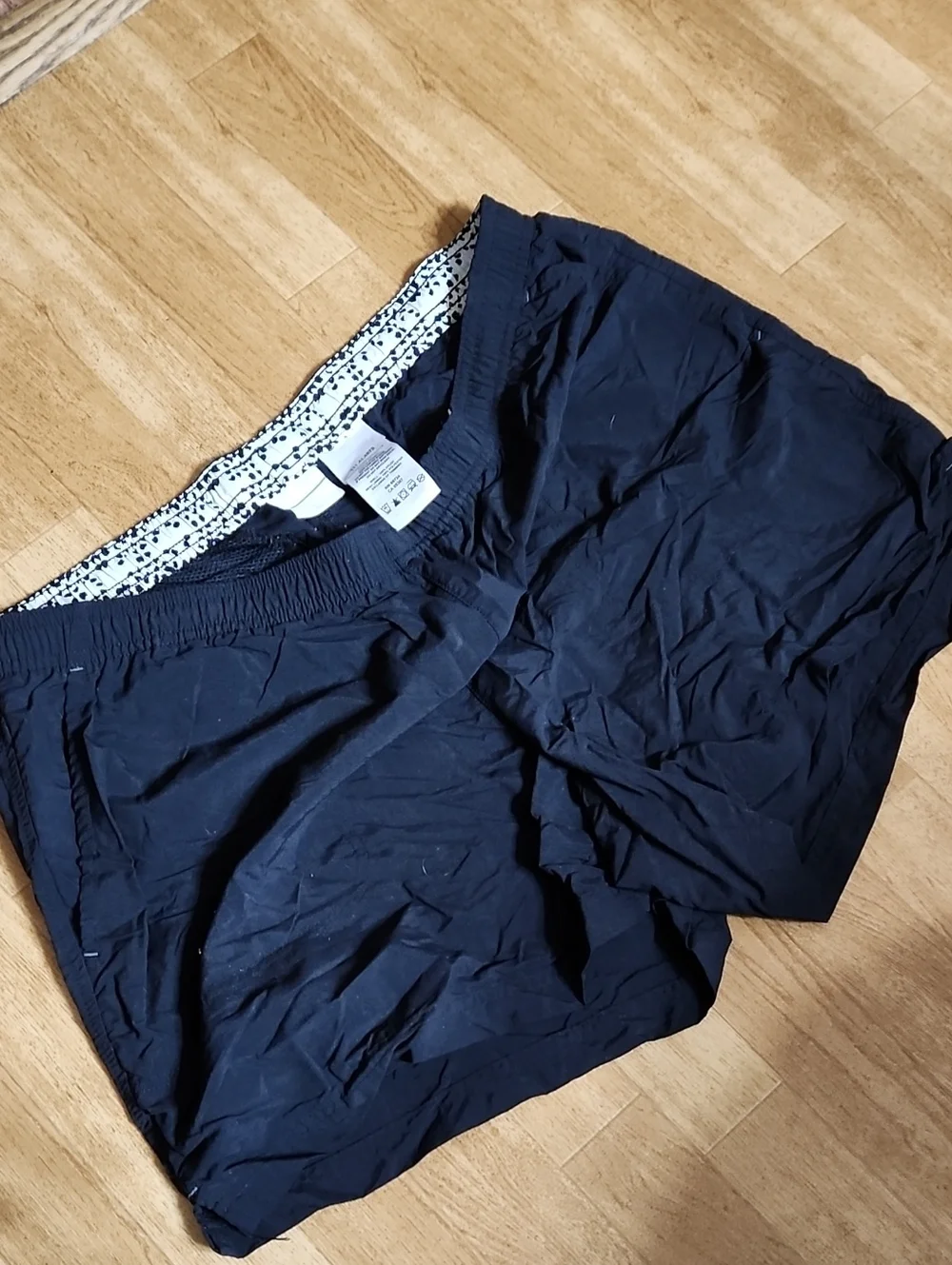 Women's Black Pull-On Casual Shorts